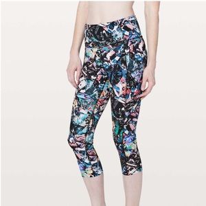 Lululemon Fast & Free Crop II Nulux